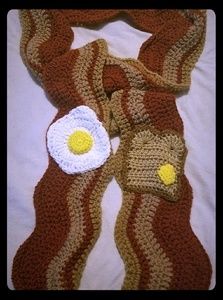 Handmade breakfast scarf